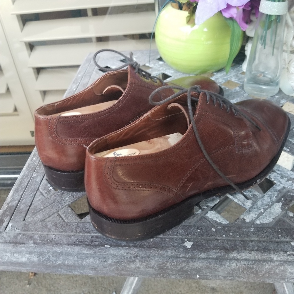 Bostonian Mahogany Toscana cap 9W Oxford brown - Picture 8 of 8